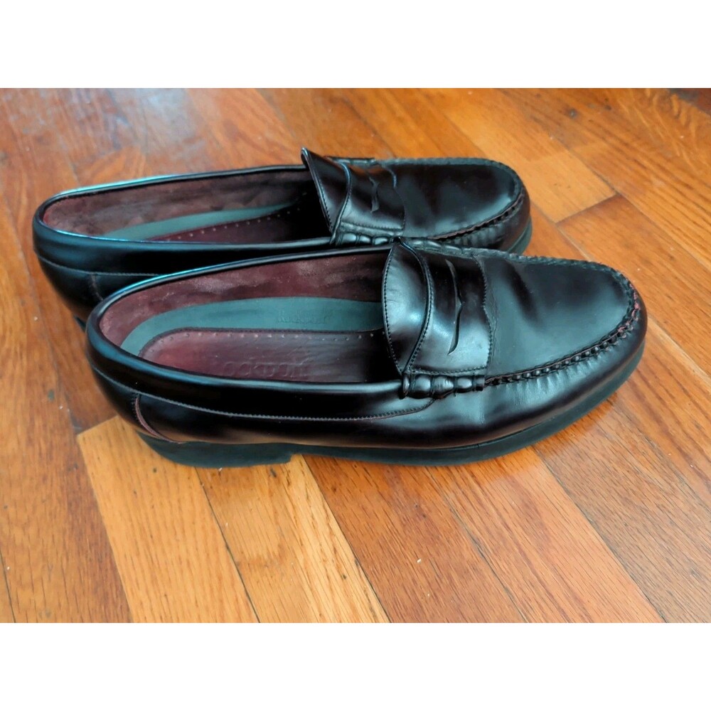Rockport Penny Loafers Men's  10 1/2 W Excellent Pre-owned Condition